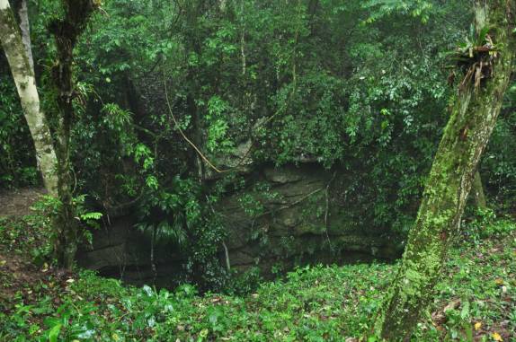 Chegando ao Haitón de Guarataro, na Sierra de San Luis, região de Coro, no noroeste da Venezuela